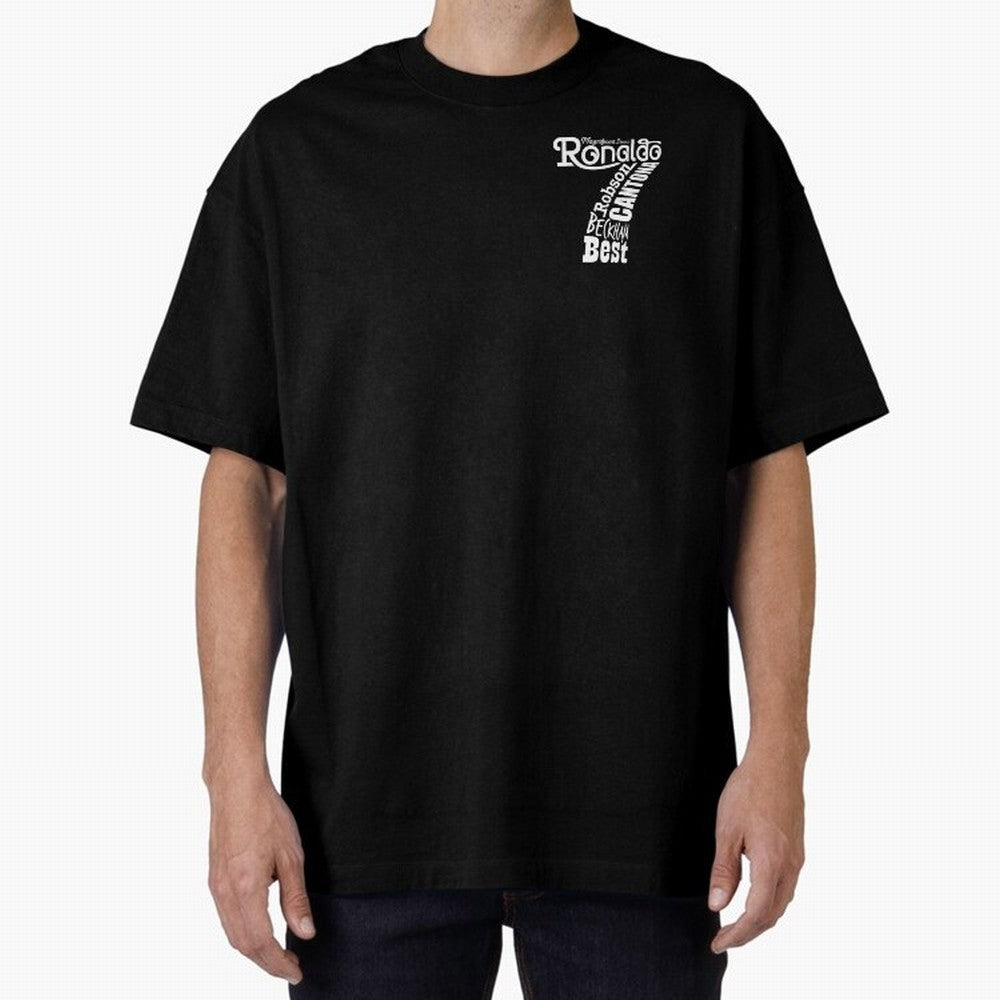 Manchester United Magnificent Sevens Oversized T-Shirt Upgrade Global Football Passion for FIFA World Cup 2026, Inspired by Haaland and Mbappe, Spain and Netherlands, Match Day Excitement, Supporter Culture, Golden Goals and Global Football