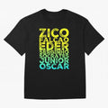 Brazil 1982 zico socrates eder best team never to win world cup79 Oversized T-Shirt Create FIFA World Cup 2026 Group Stage for Fans of Messi, Neymar and Mbappe and Argentina and Brazil, Bringing Football History, Final Match Energy, Crowd Noise and
