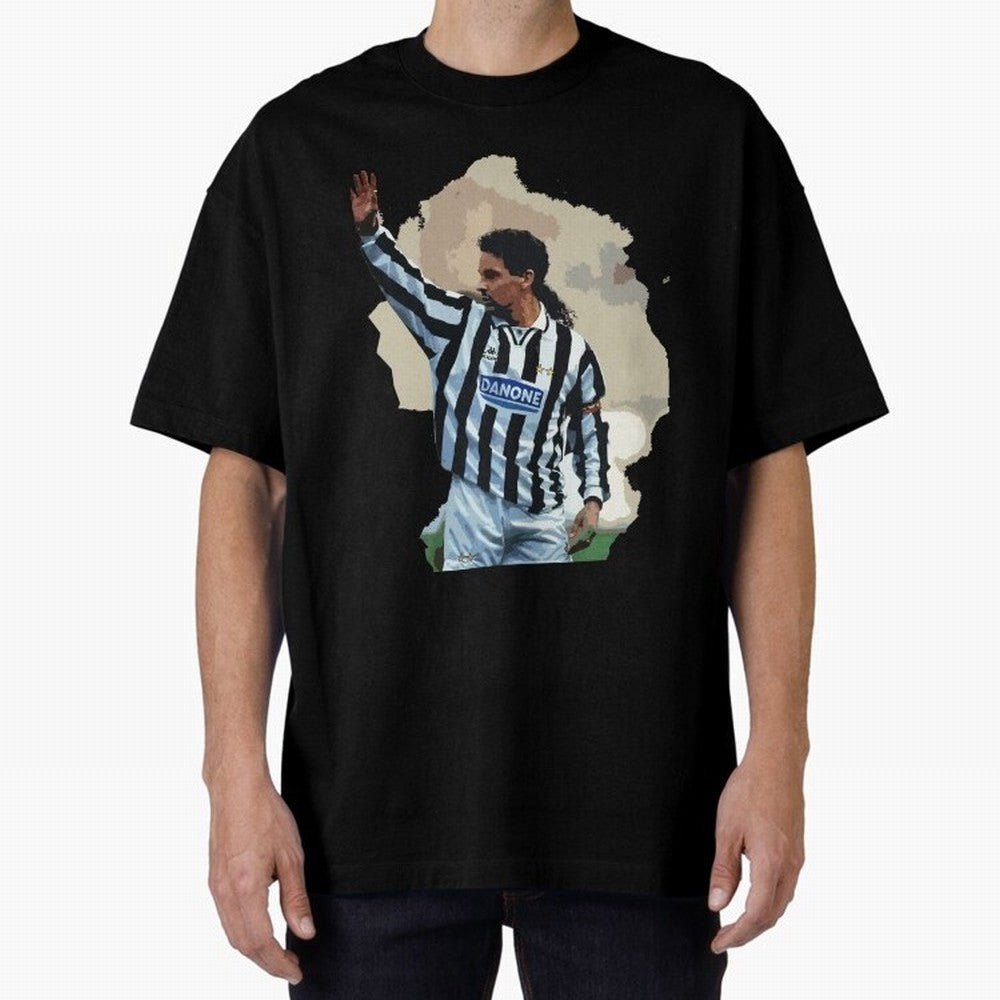 Roberto Baggio Oversized T-Shirt Step into Global Football Passion for FIFA World Cup 2026 USA Canada Mexico, Highlighting Cristiano Ronaldo, Haaland and CR7, Argentina, France and Brazil, Football History, Final Match Energy, Crowd Noise and Once
