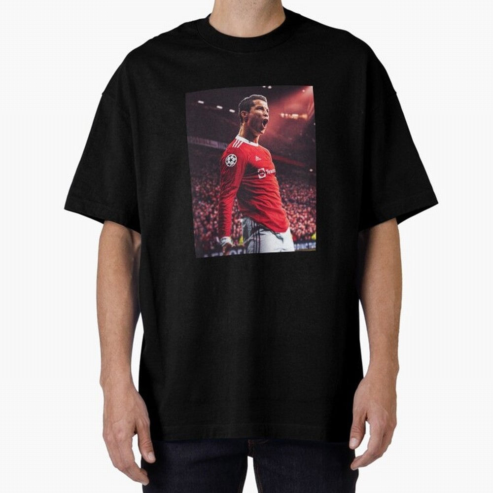 Cristiano Ronaldo CR7 Manchester Home 202122,Ronaldo Gifts, Ronaldo Best Selling , Ronaldo Top Item Oversized T-Shirt Remember the FIFA World Cup 2026 USA Canada Mexico Journey through Haaland Highlights, Argentina Pride, Goal Celebration Energy,