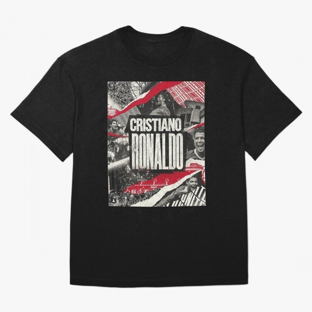 Welcome back to Manchester Oversized T-Shirt Celebrate Soccer Greatness during FIFA World Cup 2026 Group Stage for Fans of Haaland and France and Portugal, Bringing Sports Nostalgia, International Competition, Famous Players and Unforgettable