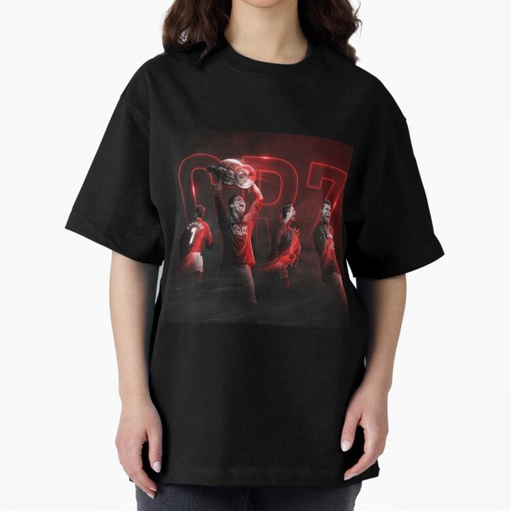 Cristiano Ronaldo in Manchester United Oversized T-Shirt Follow Every Goal of FIFA World Cup 2026 Group Stage for Fans of Cristiano Ronaldo and Argentina, Bringing Football History, Final Match Energy, Crowd Noise and Once in a Lifetime Moments;