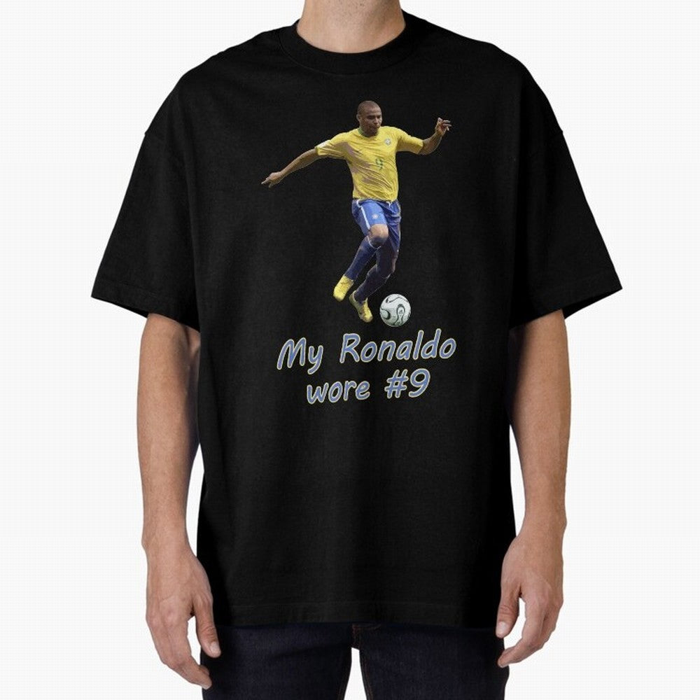 The True Ronaldo Oversized T-Shirt Celebrate Soccer Greatness during Match Day Hype around FIFA World Cup 2026 USA Canada Mexico, Messi, Neymar and Mbappe, Brazil, Portugal and Argentina, Classic Soccer Heritage, Championship Pressure, Fan Loyalty
