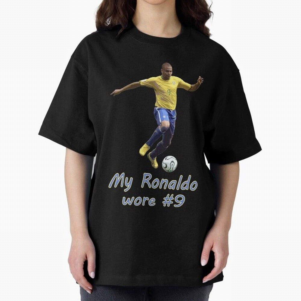 The True Ronaldo Oversized T-Shirt Celebrate Soccer Greatness during Match Day Hype around FIFA World Cup 2026 USA Canada Mexico, Messi, Neymar and Mbappe, Brazil, Portugal and Argentina, Classic Soccer Heritage, Championship Pressure, Fan Loyalty