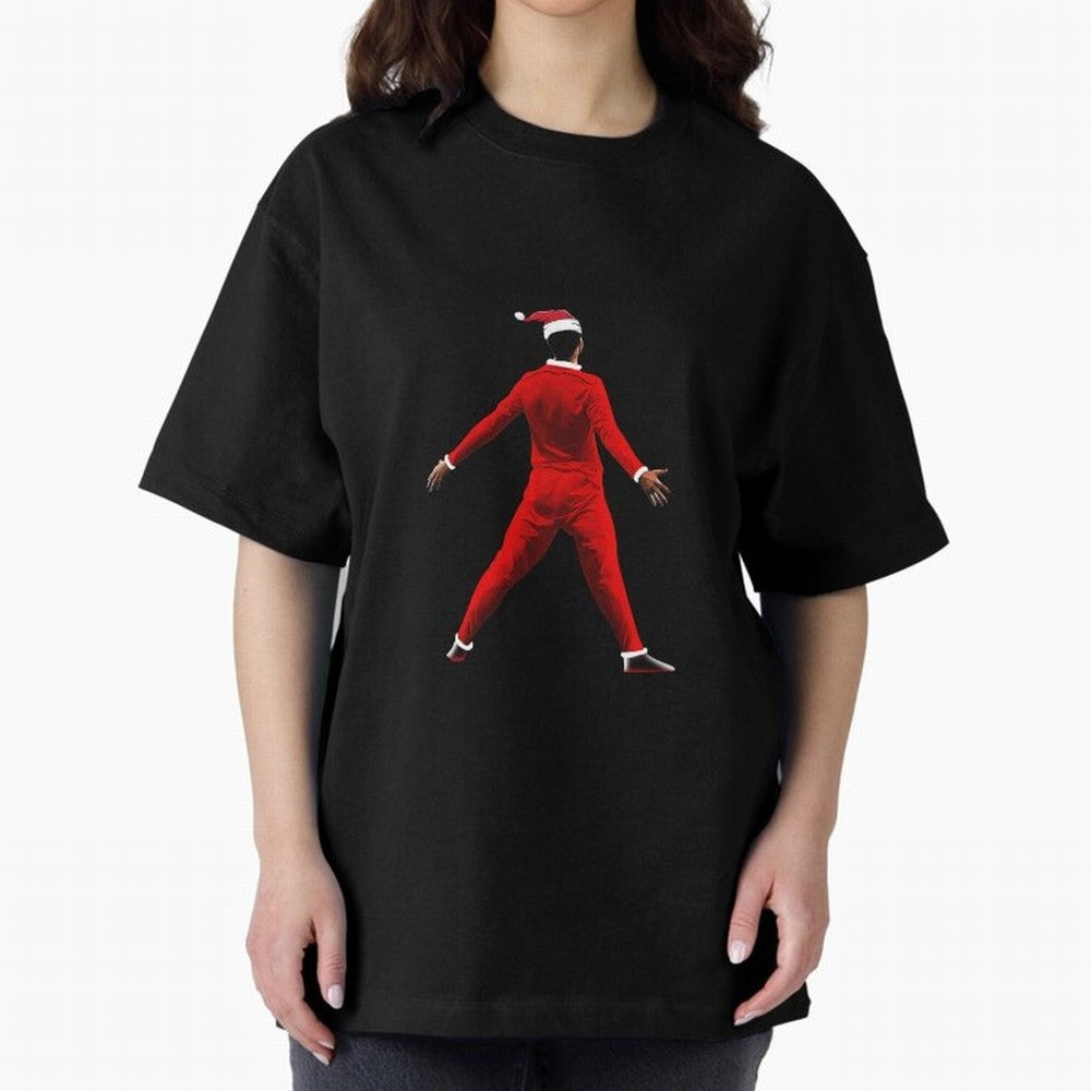 All I Want For Christmas Is Siuuu CR7 fans Christian Ronaldo Xmas Oversized T-Shirt Relive Global Football Passion for FIFA World Cup 2026 USA Canada Mexico, Celebrating Haaland, England, Game Day Rituals, Football Legends, Country Pride and the