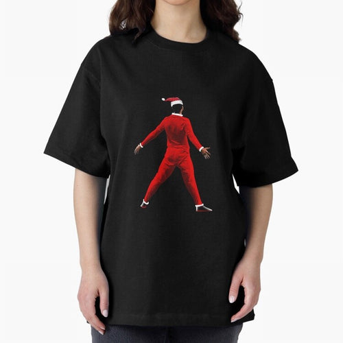 All I Want For Christmas Is Siuuu CR7 fans Christian Ronaldo Xmas Oversized T-Shirt Relive Global Football Passion for FIFA World Cup 2026 USA Canada Mexico, Celebrating Haaland, England, Game Day Rituals, Football Legends, Country Pride and the