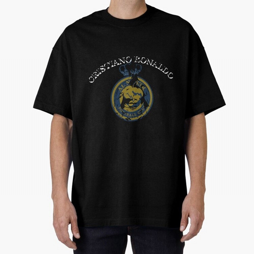 Ronaldo CR7 al nassr Oversized T-Shirt Represent the Passion of FIFA World Cup 2026 Group Stage Spirit, Featuring Portugal, Haaland and Mbappe, Football Passion, Legendary Performances, Festival Vibes and Supporter Community; Created for Match Day