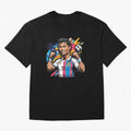 Cristiano Ronaldo cr7 Oversized T-Shirt Show Up for the Glory of FIFA World Cup 2026 USA Canada Mexico Driven by Cristiano Ronaldo, Haaland and CR7, Spain Energy, Global Supporter Spirit, Legendary Goals, National Colors and Tournament Celebration;