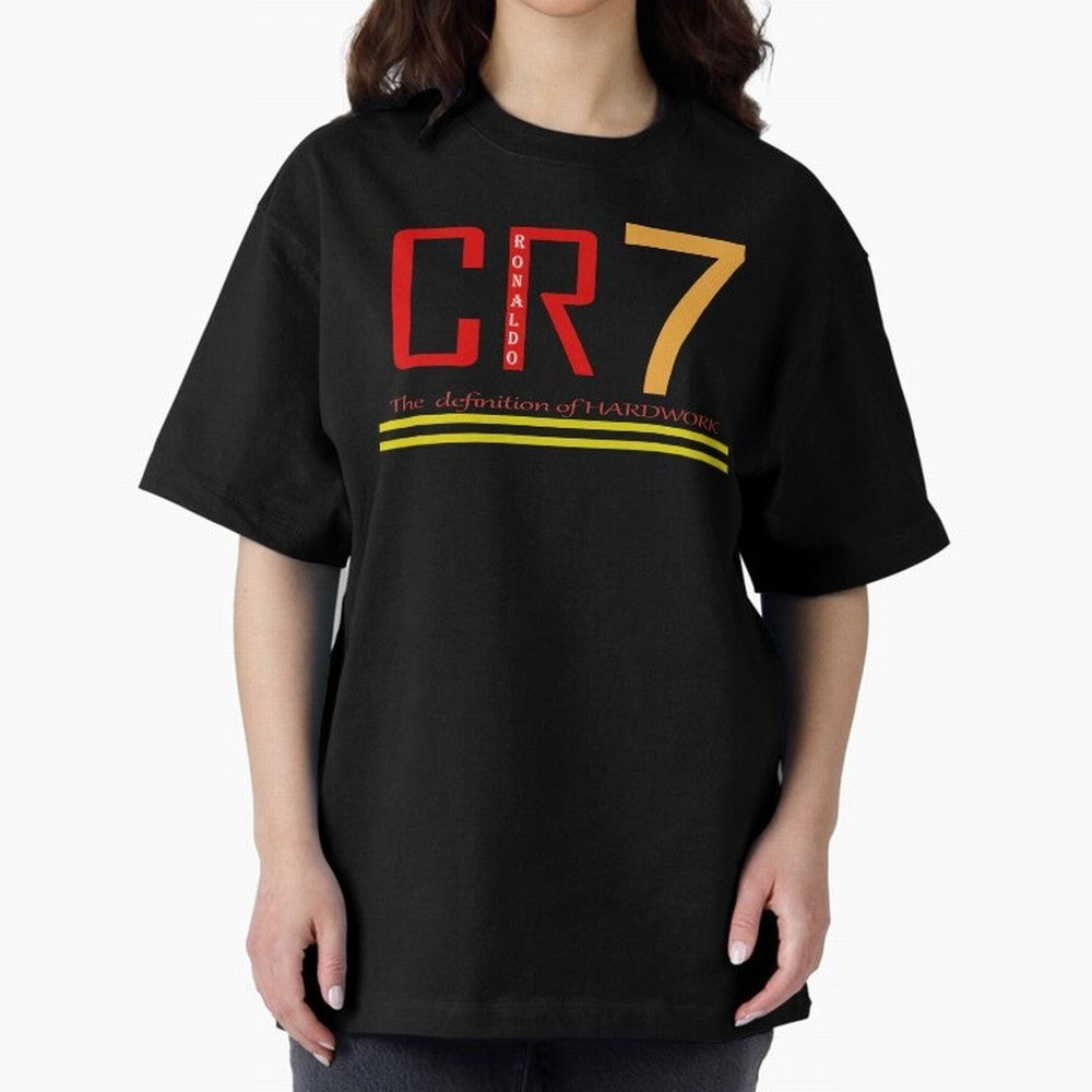 Christiano Ronaldo T-shirts Oversized T-Shirt Celebrate Every Goal in Global Football Passion for FIFA World Cup 2026, Filled with Messi, Neymar and Mbappe, France, Game Day Rituals, Football Legends, Country Pride and the Road to the Final;