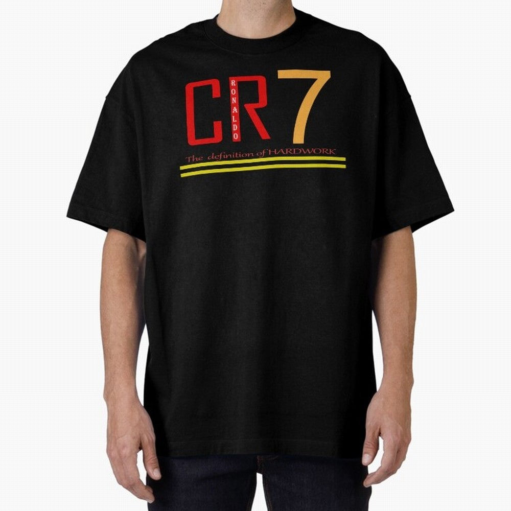 Christiano Ronaldo T-shirts Oversized T-Shirt Celebrate Every Goal in Global Football Passion for FIFA World Cup 2026, Filled with Messi, Neymar and Mbappe, France, Game Day Rituals, Football Legends, Country Pride and the Road to the Final;