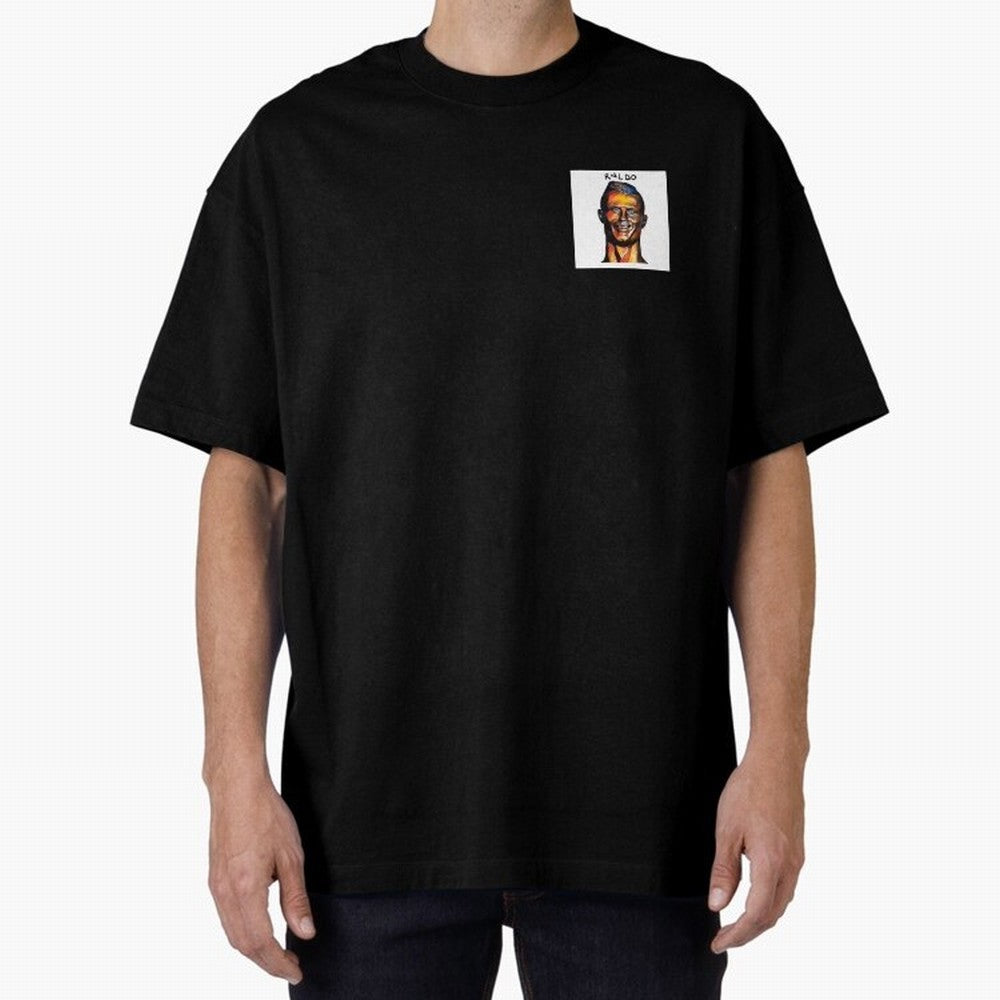 rnldo Oversized T-Shirt Relive Global Football Passion for FIFA World Cup 2026, Capturing Cristiano Ronaldo, Spain and Netherlands, Retro Football Energy, Iconic Rivalries, Trophy Chase Drama and Stadium Atmosphere; Built for Supporters Chasing