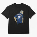 Ronaldo Number 9 Art Oversized T-Shirt Celebrate Global Passion for FIFA World Cup 2026 Spirit, Filled with Brazil, Neymar, Stadium Memories, Football Loyalty, International Chants and Championship Tradition; Made for Die Hard Supporters, Soccer