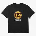 CR7 BLK 2 Oversized T-Shirt Show Your Love for FIFA World Cup 2026 Group Stage for Fans of Messi, CR7 and Mbappe and Brazil, Portugal and Argentina, Bringing Championship Spirit, Famous Goals, Roaring Crowds and International Football Unity; Made