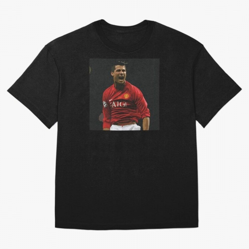 The Manchester United bug 2008 Oversized T-Shirt Bring Home the FIFA World Cup 2026 Group Stage Journey through CR7 and Messi Highlights, Argentina, France and Brazil Pride, Worldwide Fan Energy, Dramatic Goals, Stadium Lights and Championship