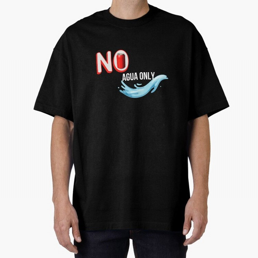 Cristiano Ronaldo - No Soda Coca Drink Agua Water Only Oversized T-Shirt Bring World Football Passion into the FIFA World Cup 2026 Group Stage Journey through Neymar, Haaland and Cristiano Ronaldo Highlights, Portugal Pride, Game Day Rituals,