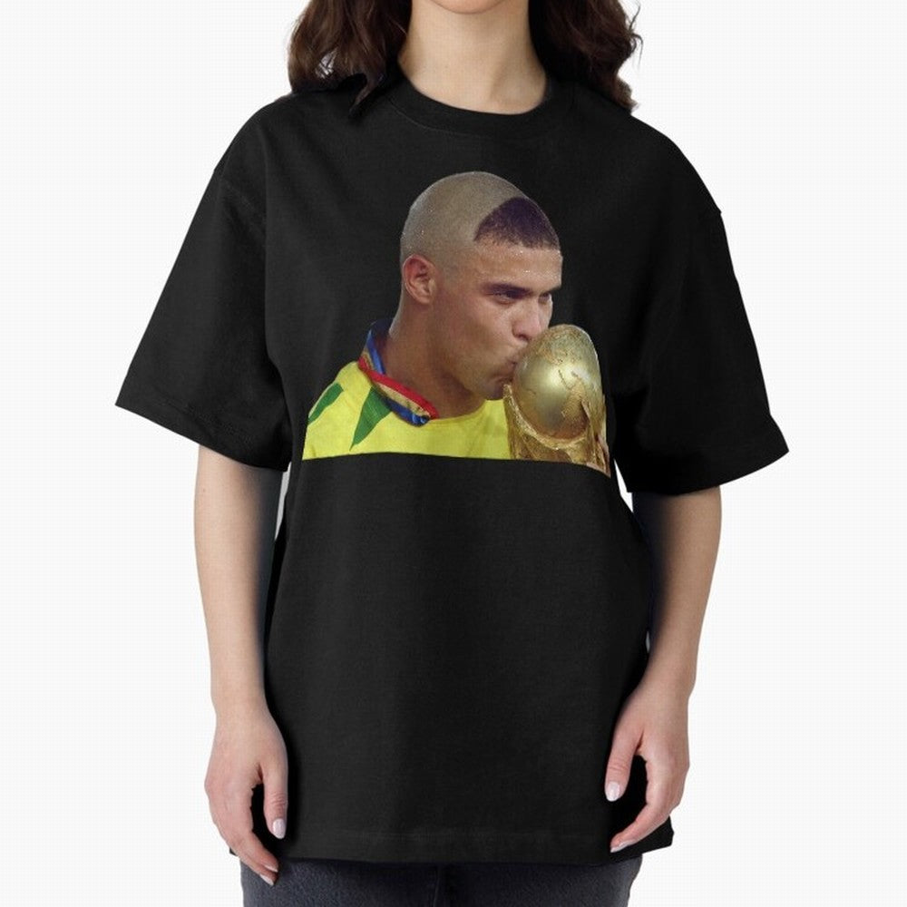 El Fenomeno Oversized T-Shirt Turn Football Passion into FIFA World Cup 2026 Highlighting Haaland and Mbappe, Spain and Netherlands Energy, Football Festival Excitement, Trophy Ambitions, Country Rivalries and Star Player Buzz; Perfect for People