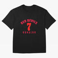 Cristiano Ronaldo Manchester United Oversized T-Shirt Celebrate the Biggest Stage of FIFA World Cup 2026 Capturing Cristiano Ronaldo, Portugal, Spain and Germany Energy, Retro Football Energy, Iconic Rivalries, Trophy Chase Drama and Stadium