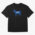 CR7 GOAT Blue Oversized T-Shirt Bring a Vintage Feel to the FIFA World Cup 2026 Journey through Cristiano Ronaldo Highlights, Spain Pride, Stadium Memories, Football Loyalty, International Chants and Championship Tradition; Great for Watch Parties,
