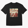 CR7 Oversized T-Shirt Represent Football Lovers during FIFA World Cup 2026 USA Canada Mexico for Fans of Mbappe and Brazil, Bringing Supporter Pride, Iconic Celebrations, Legendary Names and Global Match Day Energy; Ideal for Football Dads,