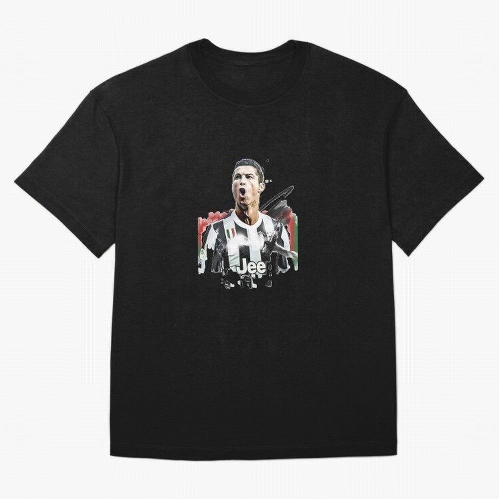 Ronaldo Oversized T-Shirt Show Championship Spirit for Match Day Hype around FIFA World Cup 2026, Neymar, England and Germany, Global Supporter Spirit, Legendary Goals, National Colors and Tournament Celebration; Made for Die Hard Supporters,