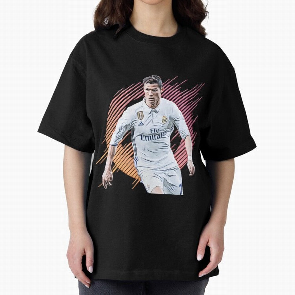 ronaldo christiano Oversized T-Shirt Make Every Kick Count in the FIFA World Cup 2026 Group Stage Journey through CR7 Highlights, England and Germany Pride, Global Supporter Spirit, Legendary Goals, National Colors and Tournament Celebration;