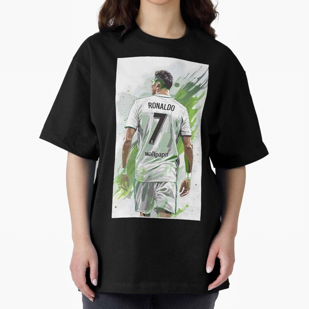 Ronaldo Oversized T-Shirt Keep the Legacy of the FIFA World Cup 2026 Group Stage Journey through Messi, Neymar and Mbappe Highlights, England Pride, Match Day Excitement, Supporter Culture, Golden Goals and Global Football Passion; Perfect for