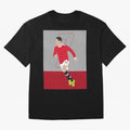 Cristiano Ronaldo 2021/22 Illustration Oversized T-Shirt Treasure Match Day Hype around FIFA World Cup 2026 Group Stage, Messi, Brazil, Tournament Hype, Historic Matchups, Family Viewing Parties and Global Sports Pride; Made for Die Hard