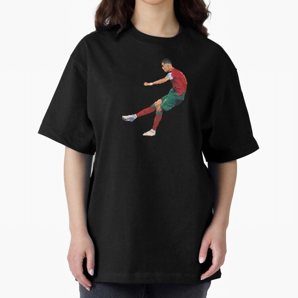Cristiano Ronaldo Oversized T-Shirt Honor Champions and Dreams in FIFA World Cup 2026 Group Stage Spirit, Connected to Brazil, Portugal and Argentina, Messi, Neymar and Mbappe, Supporter Pride, Iconic Celebrations, Legendary Names and Global Match