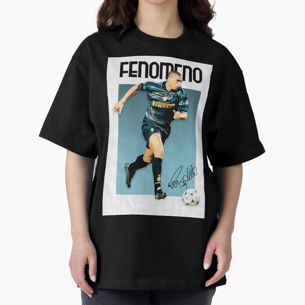 ronaldo Oversized T-Shirt Relive the Noise and Pride of FIFA World Cup 2026 USA Canada Mexico Made for CR7, France Energy, Soccer Culture, Superstar Moments, National Team Dreams and Competitive Fire; Ideal for Passionate Fans Who Love Underdog