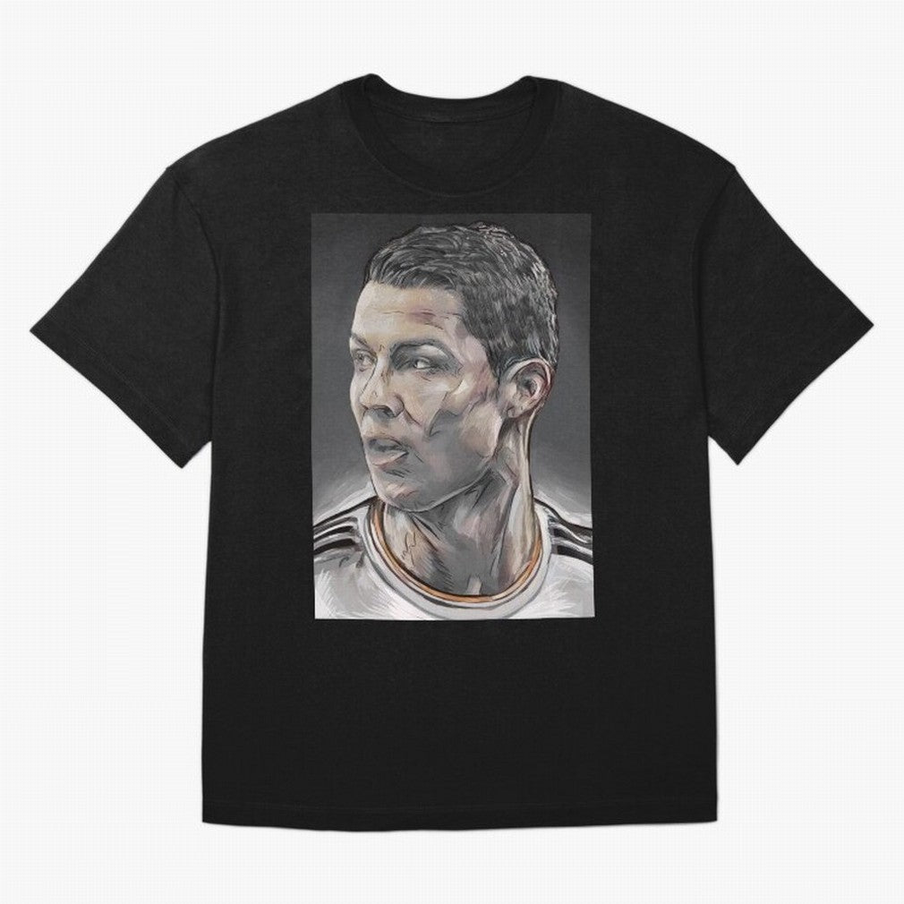 Cristiano Ronaldo Oversized T-Shirt Support Your Favorite Stars during FIFA World Cup 2026 Group Stage for Fans of Messi and Portugal, Bringing Football History, Final Match Energy, Crowd Noise and Once in a Lifetime Moments; Ideal for Fans Who