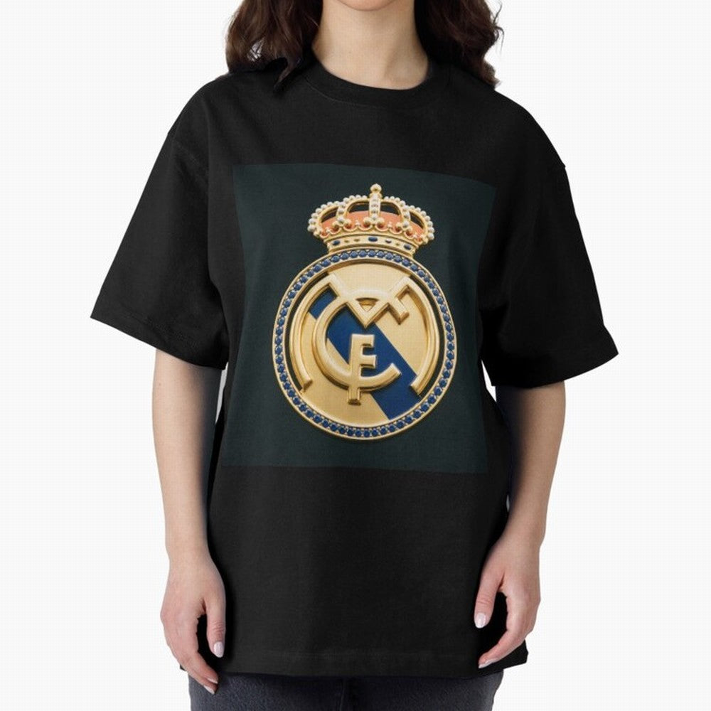 Hala Madrid Oversized T-Shirt Join Global Football Passion for FIFA World Cup 2026 Group Stage, Driven by Haaland and Mbappe, Argentina, France and Brazil, Tournament Hype, Historic Matchups, Family Viewing Parties and Global Sports Pride; Ideal
