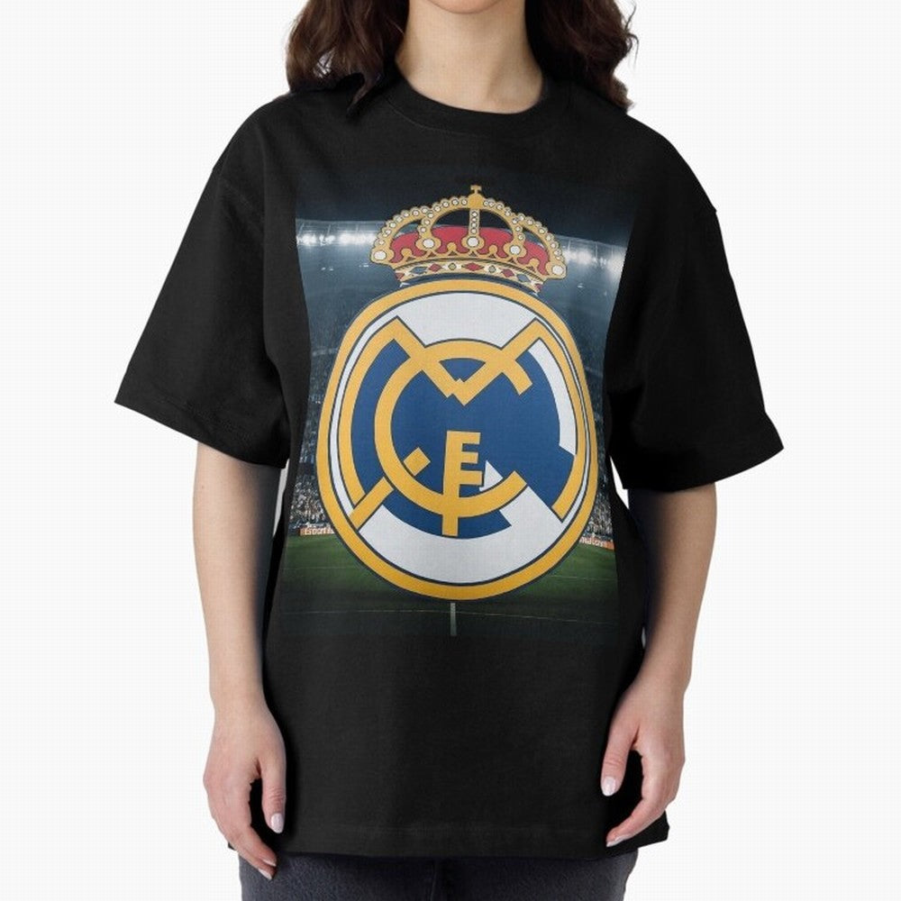 I love Madrid Oversized T-Shirt Represent Football Lovers during Global Football Passion for FIFA World Cup 2026, Highlighting Neymar, Haaland and Cristiano Ronaldo, Spain and Netherlands, Vintage Soccer Flavor, Modern Football Stars, National