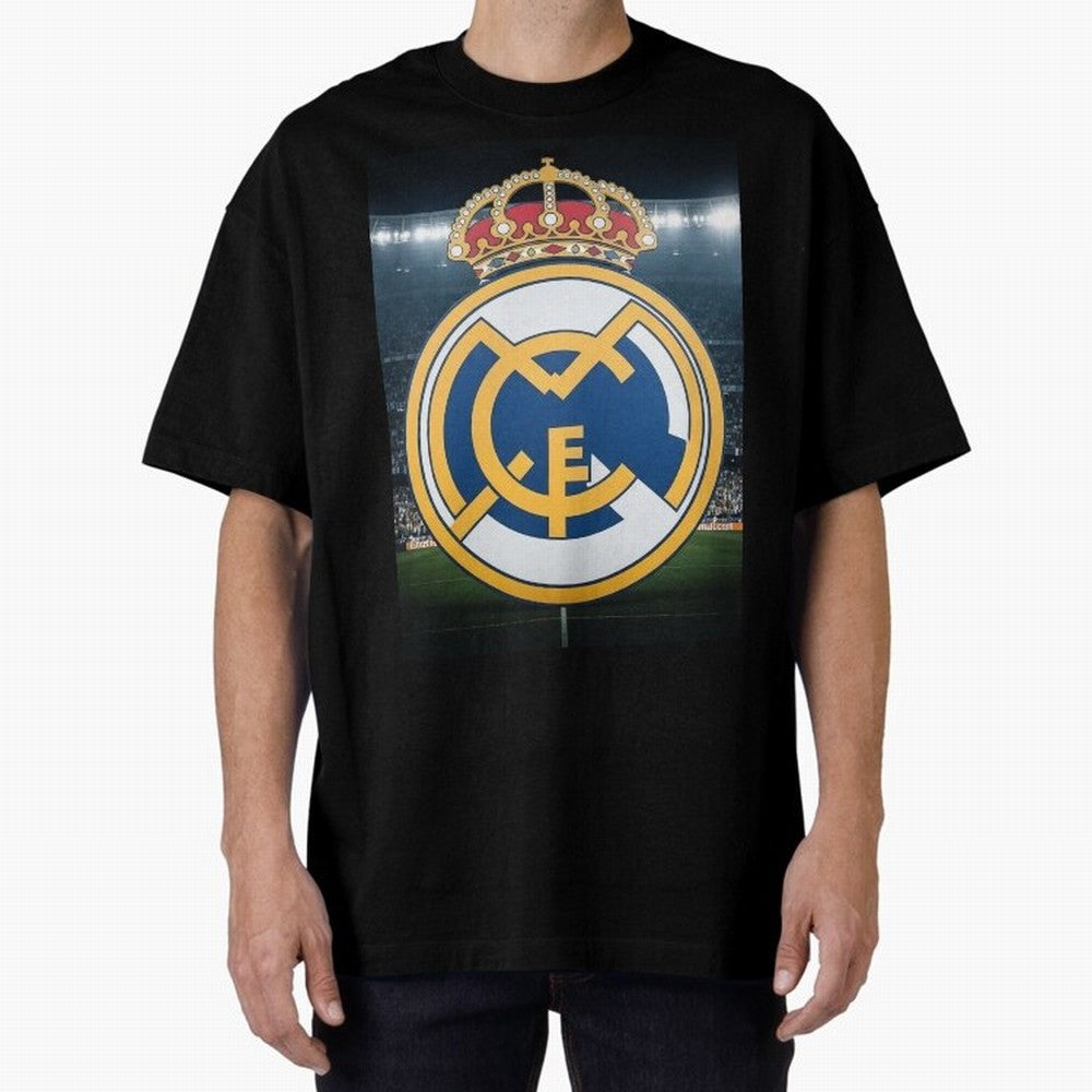 I love Madrid Oversized T-Shirt Represent Football Lovers during Global Football Passion for FIFA World Cup 2026, Highlighting Neymar, Haaland and Cristiano Ronaldo, Spain and Netherlands, Vintage Soccer Flavor, Modern Football Stars, National