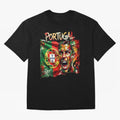 PORTUGAL FOOTBALL TEAM Oversized T-Shirt Bring Bold Fan Energy to FIFA World Cup 2026 USA Canada Mexico Spirit, Driven by Netherlands, CR7 and Messi, Football Passion, Legendary Performances, Festival Vibes and Supporter Community; Perfect for