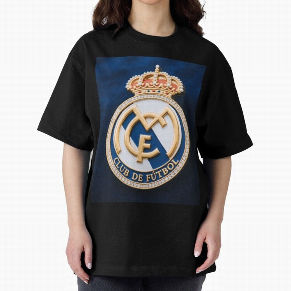 Football Club Oversized T-Shirt Show Passion for the Stars of FIFA World Cup 2026 USA Canada Mexico for Fans of CR7 and Messi and England, Bringing Football Passion, Legendary Performances, Festival Vibes and Supporter Community; Ideal for