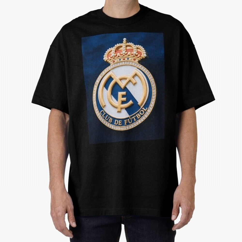 Football Club Oversized T-Shirt Show Passion for the Stars of FIFA World Cup 2026 USA Canada Mexico for Fans of CR7 and Messi and England, Bringing Football Passion, Legendary Performances, Festival Vibes and Supporter Community; Ideal for