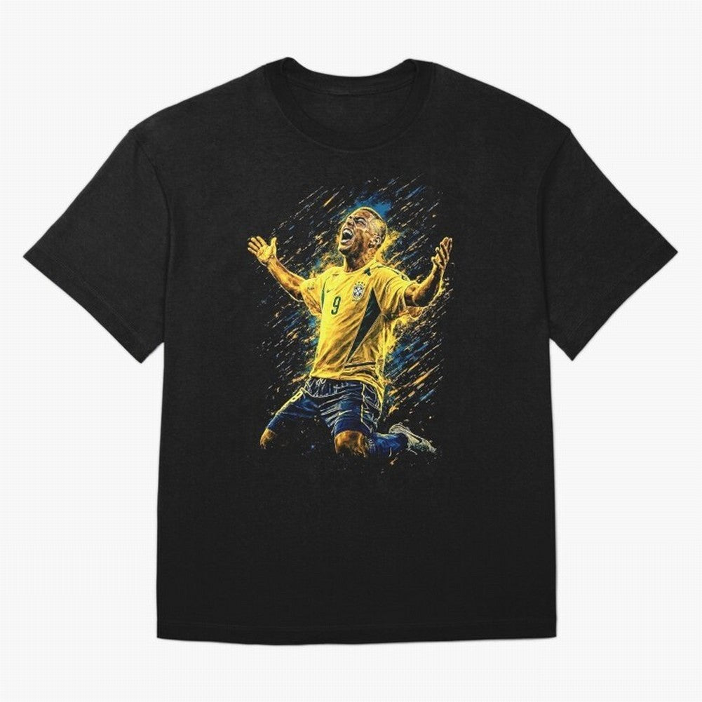 R9 Ronaldo Football Legend Oversized T-Shirt Step into FIFA World Cup 2026 Spirit, Built around Brazil, CR7, Classic Soccer Heritage, Championship Pressure, Fan Loyalty and International Pride; Great for Supporters Who Love Legendary Players,
