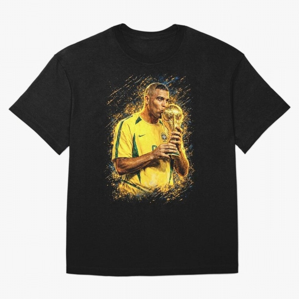 R9 Ronaldo Football Legend Oversized T-Shirt Keep Football History Alive during the FIFA World Cup 2026 USA Canada Mexico Journey through Neymar Highlights, France and Portugal Pride, Tournament Hype, Historic Matchups, Family Viewing Parties and