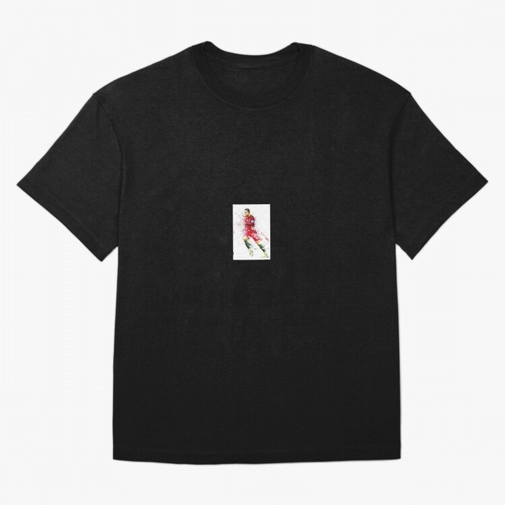 Ronaldo sticker Oversized T-Shirt Keep Football History Alive during Match Day Hype around FIFA World Cup 2026 Group Stage, Haaland, Argentina and Brazil, Global Supporter Spirit, Legendary Goals, National Colors and Tournament Celebration; Created