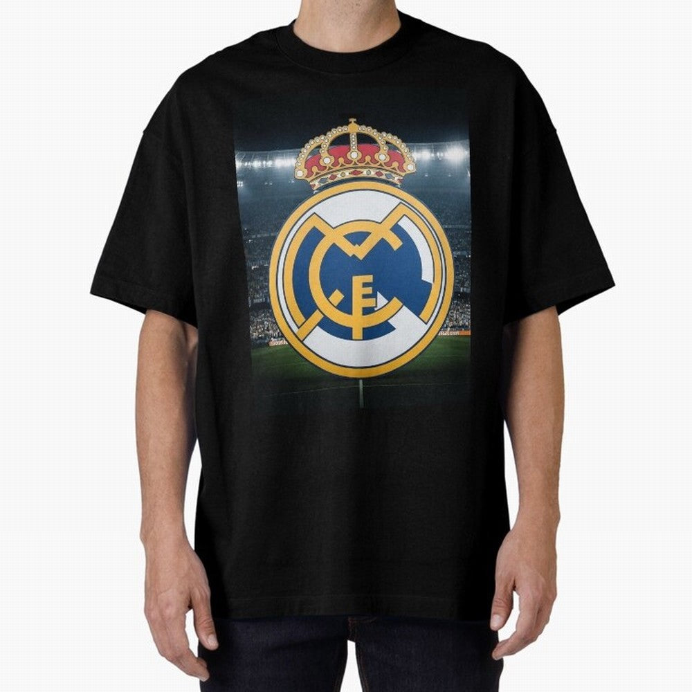 The Madridista Vikings Oversized T-Shirt Show Match Day Excitement for FIFA World Cup 2026 USA Canada Mexico Spirit, Centered on Netherlands, Haaland, Stadium Memories, Football Loyalty, International Chants and Championship Tradition; Perfect for