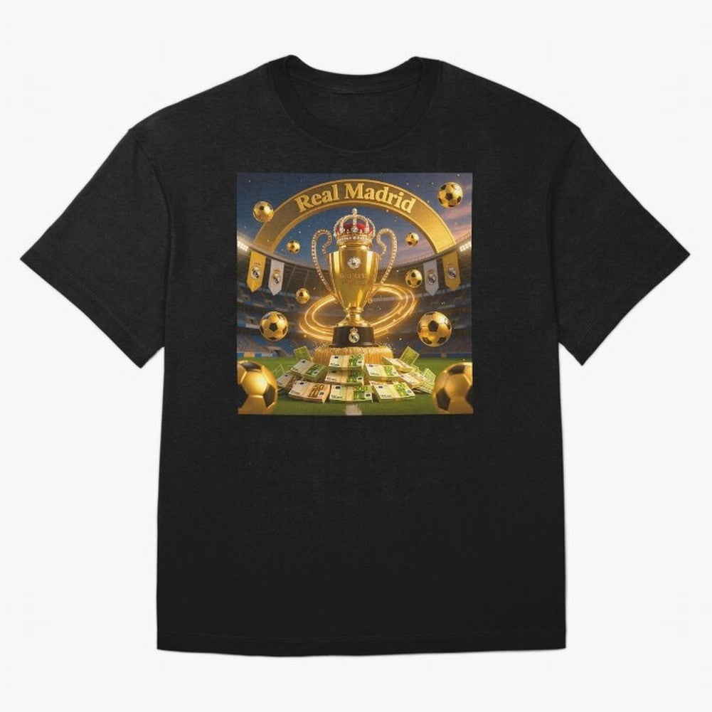 The Wealth of Real Madrid Oversized T-Shirt Follow Every Goal of Match Day Hype around FIFA World Cup 2026, Cristiano Ronaldo, Haaland and CR7, Germany, Game Day Rituals, Football Legends, Country Pride and the Road to the Final; Created for Match