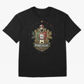Portugal 2026 Football Crest ¨C Portuguese Soccer Supporters Pride Design Oversized T-Shirt Wear the Spirit of FIFA World Cup 2026 Group Stage Capturing Haaland, Germany Energy, Goal Celebration Energy, Supporter Heritage, Football Icons and