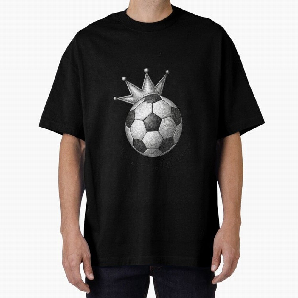 Chasing Glory Oversized T-Shirt Experience the FIFA World Cup 2026 Journey through Messi and Cristiano Ronaldo Highlights, England and Germany Pride, Sports Nostalgia, International Competition, Famous Players and Unforgettable Victories; Great for