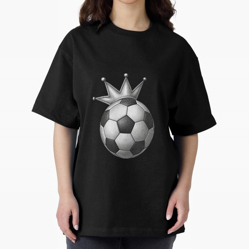 Chasing Glory Oversized T-Shirt Experience the FIFA World Cup 2026 Journey through Messi and Cristiano Ronaldo Highlights, England and Germany Pride, Sports Nostalgia, International Competition, Famous Players and Unforgettable Victories; Great for