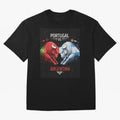 Messi vs Ronaldo Oversized T-Shirt Back Your Heroes with Match Day Hype around FIFA World Cup 2026 USA Canada Mexico, Mbappe, Portugal, Spain and Germany, Global Supporter Spirit, Legendary Goals, National Colors and Tournament Celebration; Great