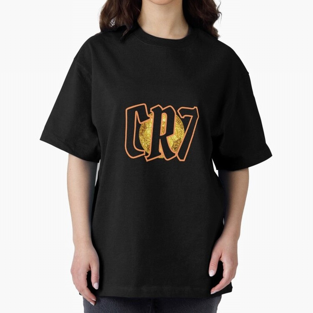 CR7 Oversized T-Shirt Bring the FIFA World Cup 2026 Journey through Messi, CR7 and Mbappe Highlights, England, France and Netherlands Pride, Goal Celebration Energy, Supporter Heritage, Football Icons and Worldwide Tournament Joy; Built for