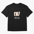 CR7 Oversized T-Shirt Stand Out with Spirit from Global Football Passion for FIFA World Cup 2026 USA Canada Mexico, Capturing Messi and Cristiano Ronaldo, England, Vintage Soccer Flavor, Modern Football Stars, National Flags and Final Night
