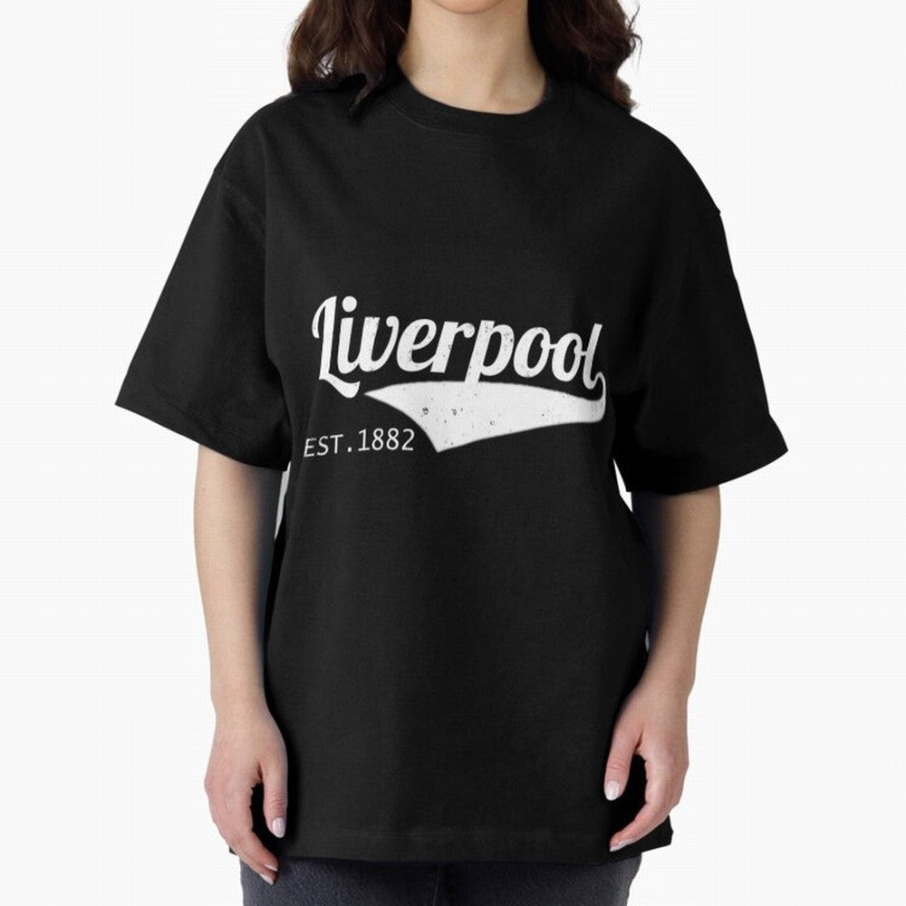 Liverpool Oversized T-Shirt Turn Football Passion into FIFA World Cup 2026 USA Canada Mexico Celebrating Haaland and Mbappe, Netherlands Energy, Vintage Soccer Flavor, Modern Football Stars, National Flags and Final Night Emotion; Perfect for