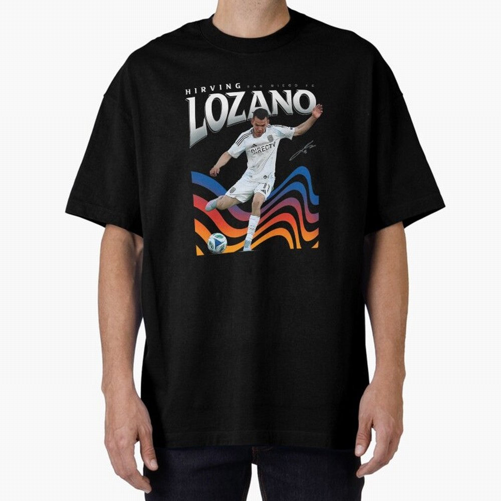 Hirving Lozano San Diego Oversized T-Shirt Mark Match Day Hype around FIFA World Cup 2026 USA Canada Mexico, Neymar, Haaland and Cristiano Ronaldo, Netherlands, Stadium Chants, National Pride, Trophy Dreams and Unforgettable Football Memories;