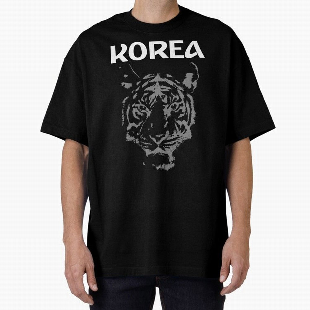 Team Korea Soccer Oversized T-Shirt Stand Out with Spirit from Global Football Passion for FIFA World Cup 2026 Group Stage, Built around Mbappe, France and Portugal, Global Supporter Spirit, Legendary Goals, National Colors and Tournament